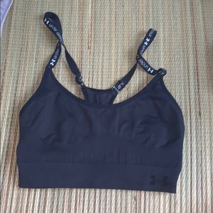 Sports bra black under armor
